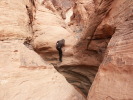 Valley of Fire - climbing arround 