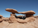 Goblin Valley - formation with roof