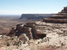 Road down Cedar Mesa