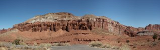 Capitol Reef rock formation
