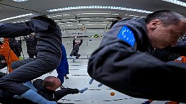 Like playing in a ball pit - in zero gravity