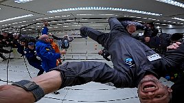 Like playing in a ball pit - in zero gravity