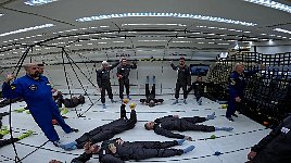 Standing in hypergravity