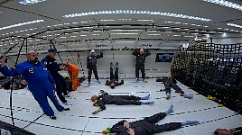 Standing in hypergravity