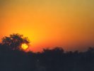 Sunrise over Lusaka