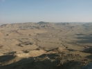 View at desert in Maktesh Ramon crater