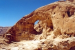 Rock arch at Timna Park