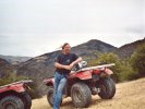 Quad riding near Queenstown