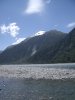 River between glacier and Wanaka