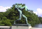 [Playful sculptures in Frognerpark]