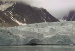 [Glacier near Magdalenefjorden]