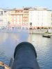 Tokyo Disney Sea, canon firing at Italian Harbour