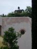 Robot soldier on roof of Ghibli museum, Mitaka