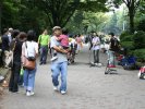 Music scene at Yoyogi Park