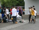 Music scene at Yoyogi Park