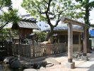 Small shrine at street intersection